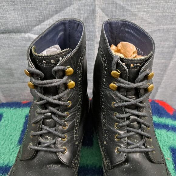 %Cole Haan Boots Men Leather Black Size 10.5M / D11 main image 12